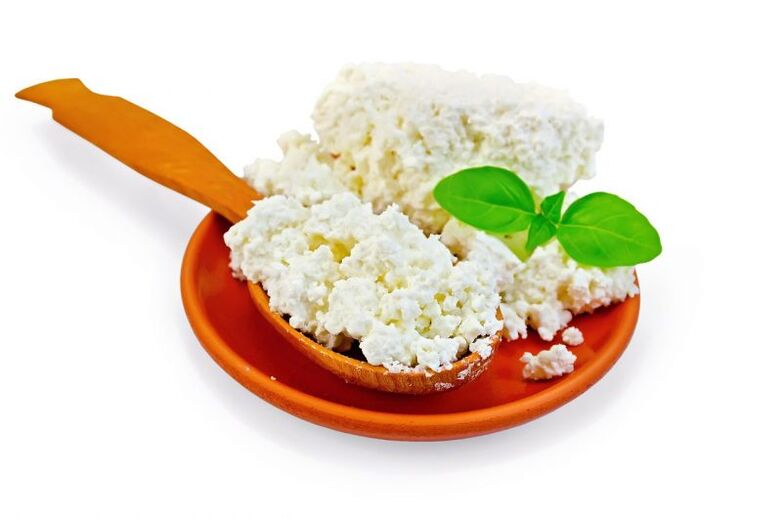 cottage cheese for a diet of 6 petals