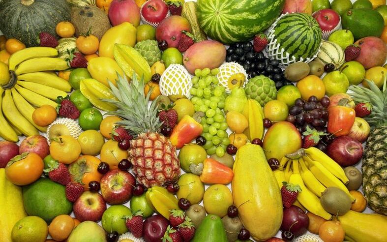 fruit for a diet of 6 petals