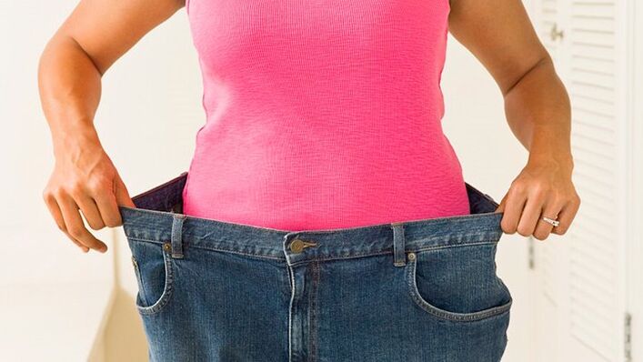 The result of weight loss on a kefir diet for a week is 10 kg of lost weight