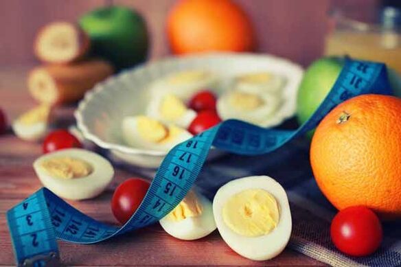 diet with eggs 4 weeks