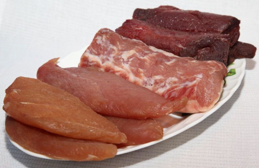 meat for people with the first blood type