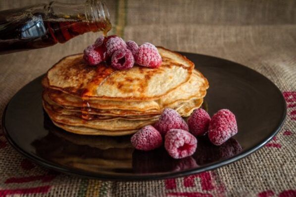 Pancakes with bran on the menu of the Ducan diet